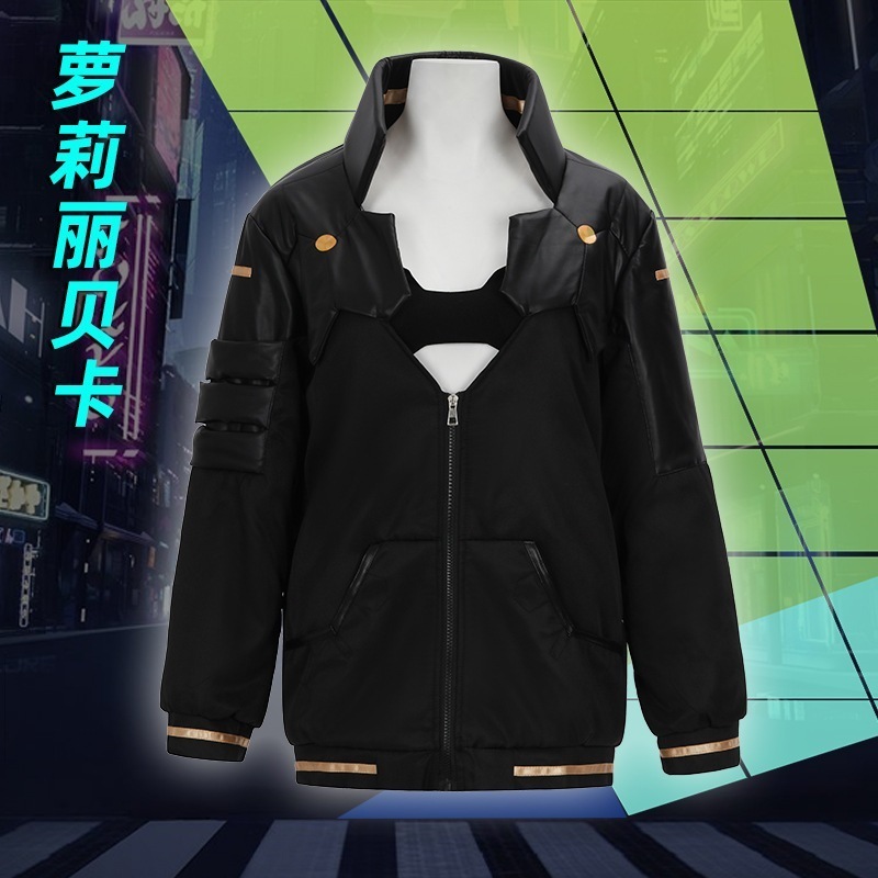 レベッカコス サイバーパンクエッジウォーカー2077 レベッカ服 ルーシー ルーシー服コスプレ