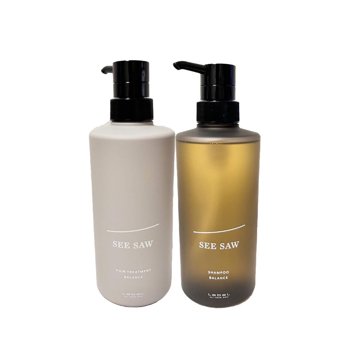 ルベル SEESAW シーソー ヘア＆スキャルプシャンプーB 500ml / ヘアトリートメントB 500ml セット