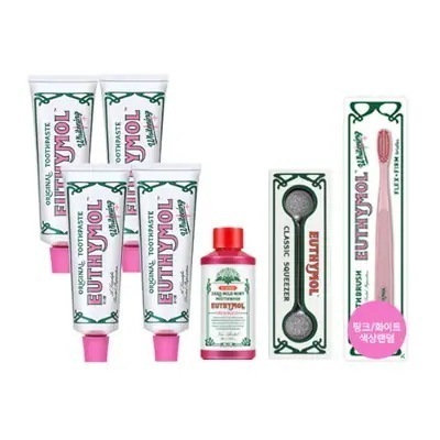 ホワイトニング歯磨き粉, (120g x 4個+ガグルゼロマイルド90ml+スクイザー+歯ブラシ) 7,256円