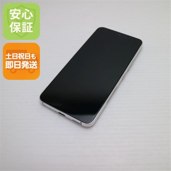 新品同様 Galaxy S22 SC-51C ファントムホワイト スマホ 白ロム 中古 土日祝発送OK 80