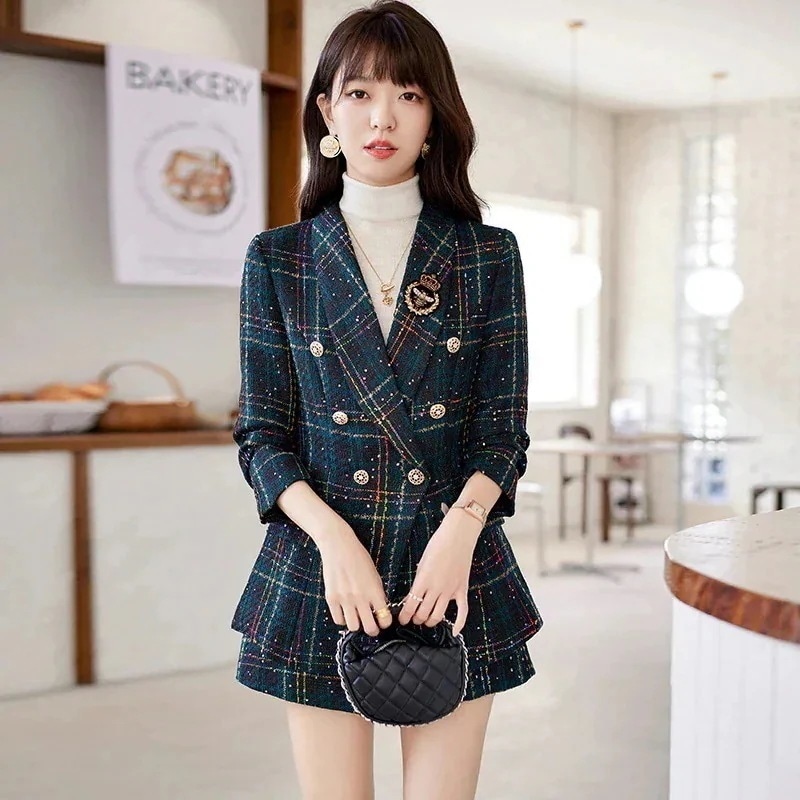 【入荷】ショット丈 二点セット スーツジャケット レディース 入学式 卒園式 春アウター おしゃれ jk制服 セットアップ 卒業式 5初春 ズボンセット 春秋 可愛い スーツセット oran