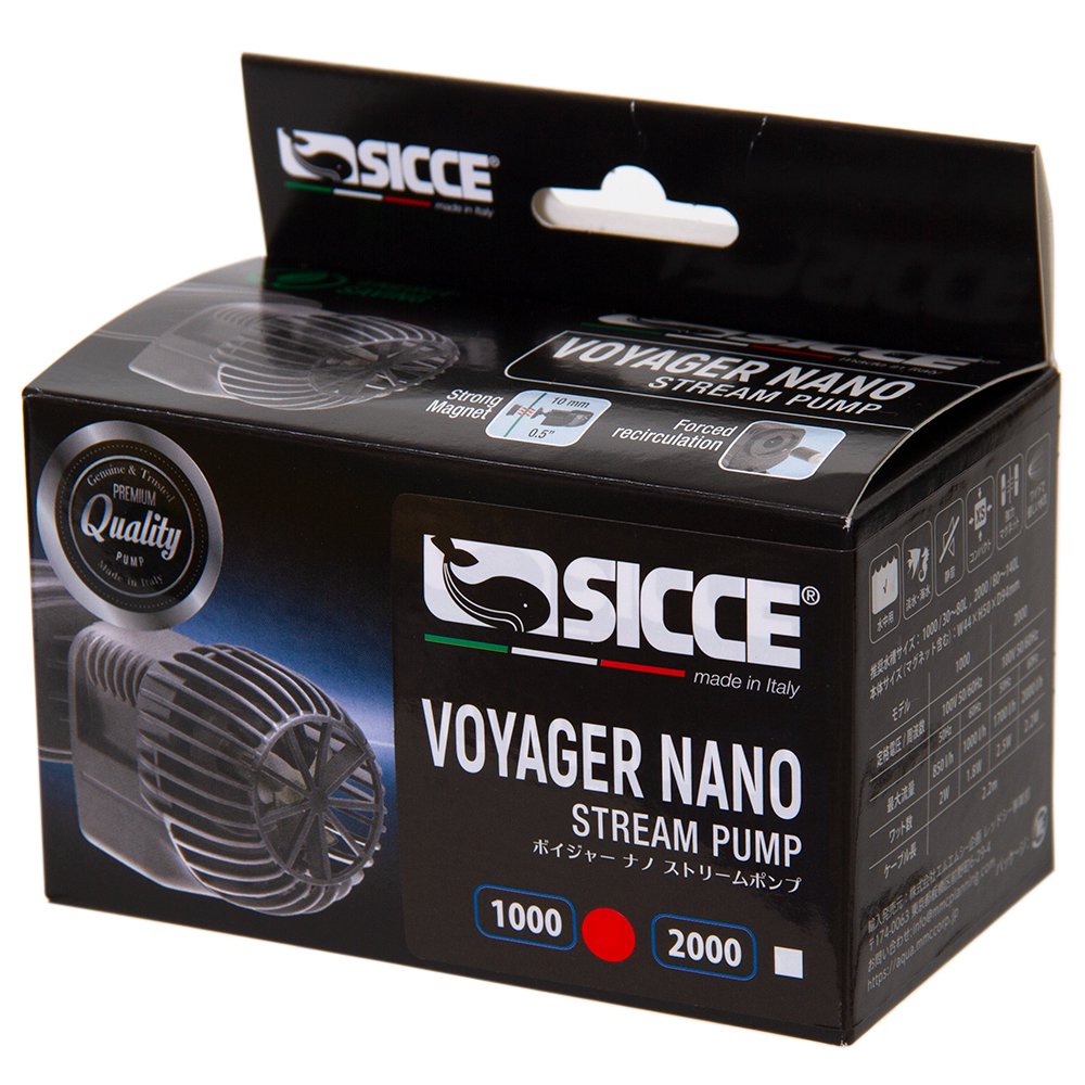 ＳＩＣＣＥ　水流ポンプ　ＶＯＹＡＧＥＲ　ＮＡＮＯ　ＳＴＲＥＡＭ　ＰＵＭＰ１０００　ー８５０Ｌ／Ｈ　ウェーブポンプ　ＣＲＣ10―35―65―20―10