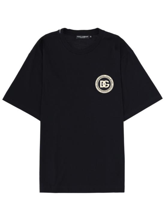 DOLCE & GABBANA Men T-Shirts G8PN9Z G7PZFB0665 Black