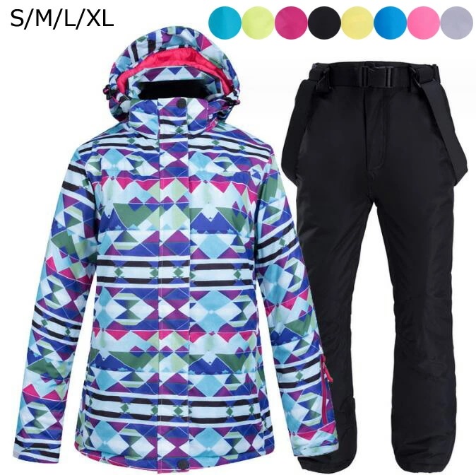 ボードウェア 女性用 スノボウェア 上下セット スノボ ウェア 8色展開 スノボーウェア 可愛い スノーウェア ジャケット パンツ 防寒 暖かい スノーボードウェア スキーウェア レディース 大きいサ