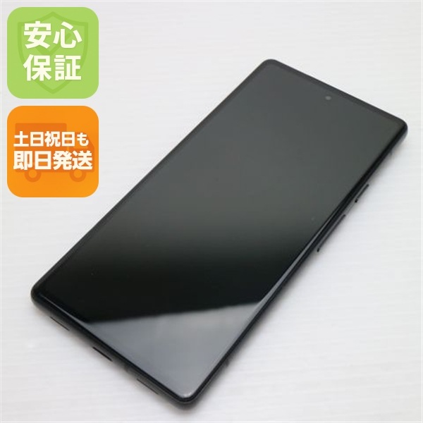 美品 au Google Pixel 6a チャコール スマホ 白ロム 中古 土日祝発送OK 114
