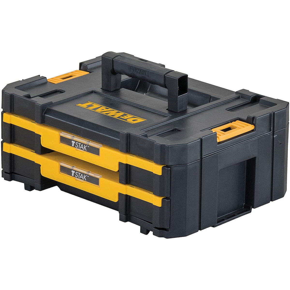 【在庫有・即納】 【送料無料】 デウォルト(DeWALT) TSTAK チェスト 2Drawers DEWALT DWST17804 収納ケース 工具収納 工具箱 ツー