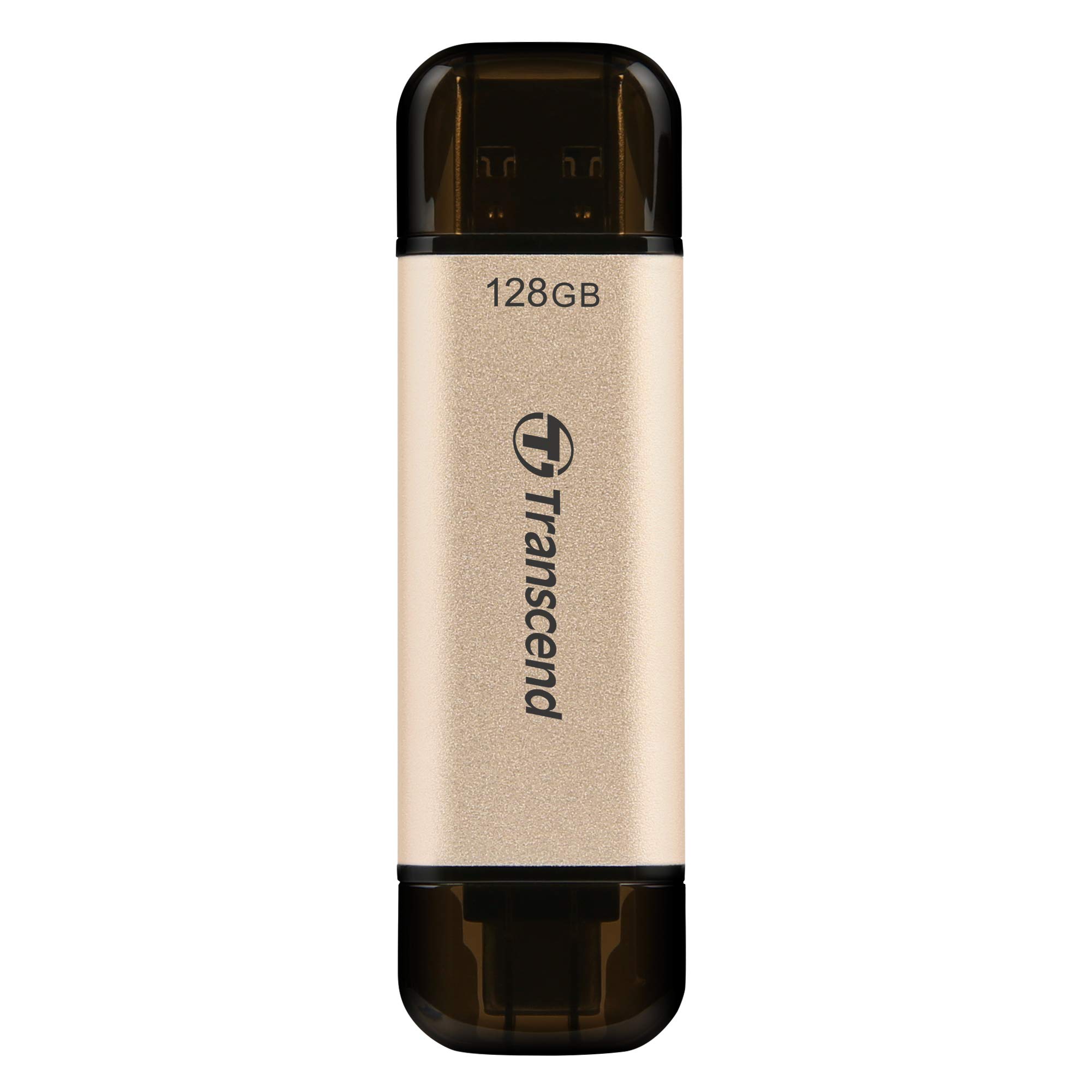 トランセンドジャパン トランセンド 高速高耐久USBメモリ 128GB USB 3.2 Gen1 Type-A/Type-C 両対応 (最大転送速度420MB/s)【データ復旧ソフト無償提供】TS1