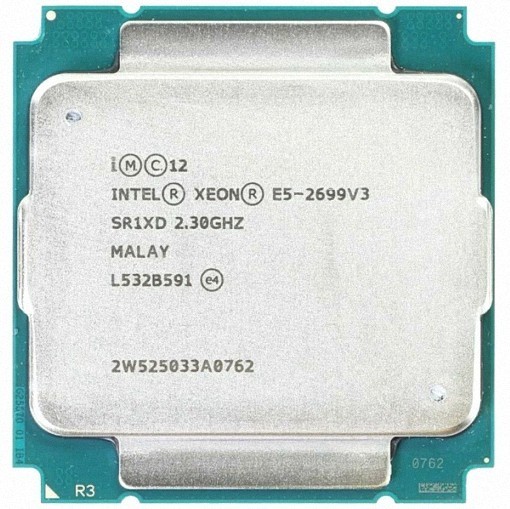 Intel Xeon E5-2699 v3 SR1XD 18C 2.3GHz 45MB 145W LGA2011-3 DDR4-2133