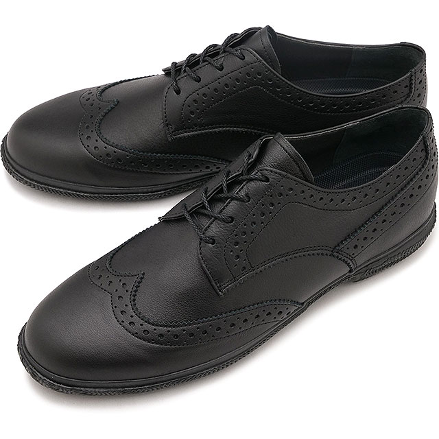 スニーカー メダリオンシューズ [SP6113-05] SP-6113 メンズレディース 日本製 ビジネス カジュアル Black