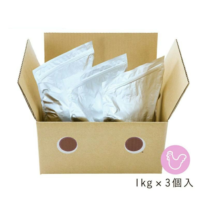 ドットわん 鶏ごはん お得用パック (3kg)