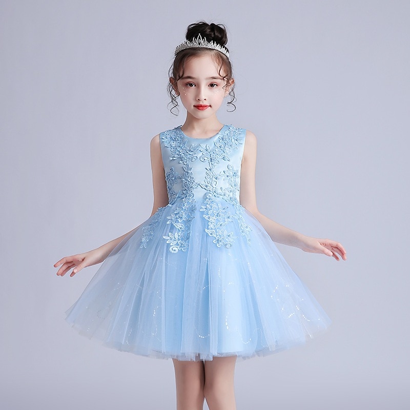 【1つ買うと10つ無料】ドレスドレス夏の花の男の子のベイビーウェディングドレスピアノドレスドレストレンディ