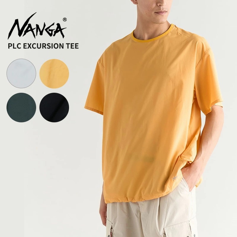 ナンガ ユニセックス 超軽量 パッカブルTシャツ PLC エクスカーション 半袖 トップス カットソー N2500-1P403A NANGA ナンガ ユニセックス 超軽量 パッカブルTシャツ PLC