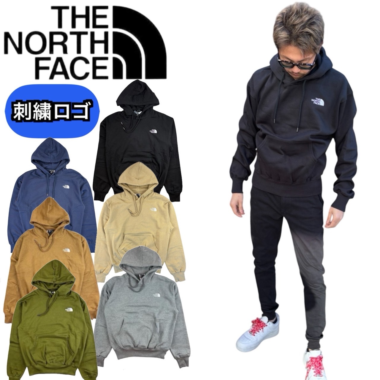 ザ ノースフェイス The North Face トップス パーカー フーディー NF0A84GE メンズ 刺繍ロゴ 裏起毛 THE NORTH FACE MENS EVOLUTION HOODIE