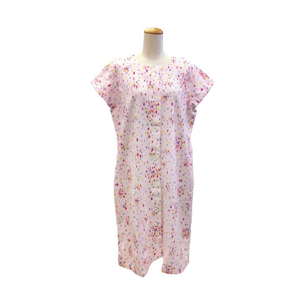 （まとめ） 林 シャワーローブスモールジオメタリー ピンク ZI801302 1着 [x3セット]