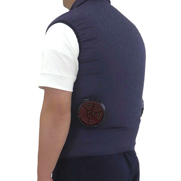 アイスパック付き「電動ファン付きアイスベスト」 作業服 空調ウェア 熱中症