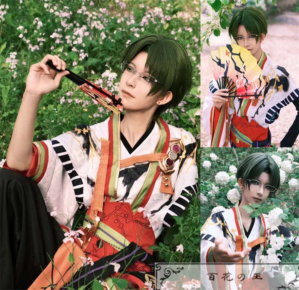 ES あんさんぶるスターズ 紅月 昇華＊天地鳴動の晴レ舞台 金色千夜夢舞台 蓮巳敬人　鬼龍紅郎　神崎颯馬　コスプレ衣装 ハロウィン コスチューム 仮装