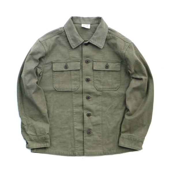 アメリカ軍 ファーティングシャツ 16h メンズ L相当 オリーブ 綿 コットン レプリカ 米軍 US軍 ミリタリーウェア 軍モノ 7,873円