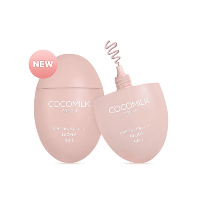 TM ココミルククリーム SPF50 PA+++アイボリー1号50g1個