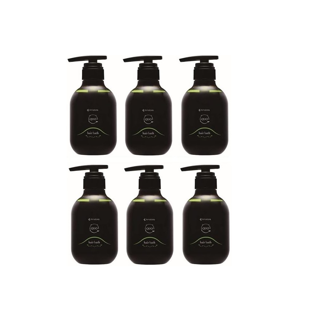 アマトラ QUO クゥオ ヘアバス H シャンプー 375ml 6個セット