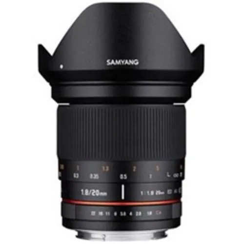 SAMYANG 交換レンズ 20mm F1.8【フジXマウント】