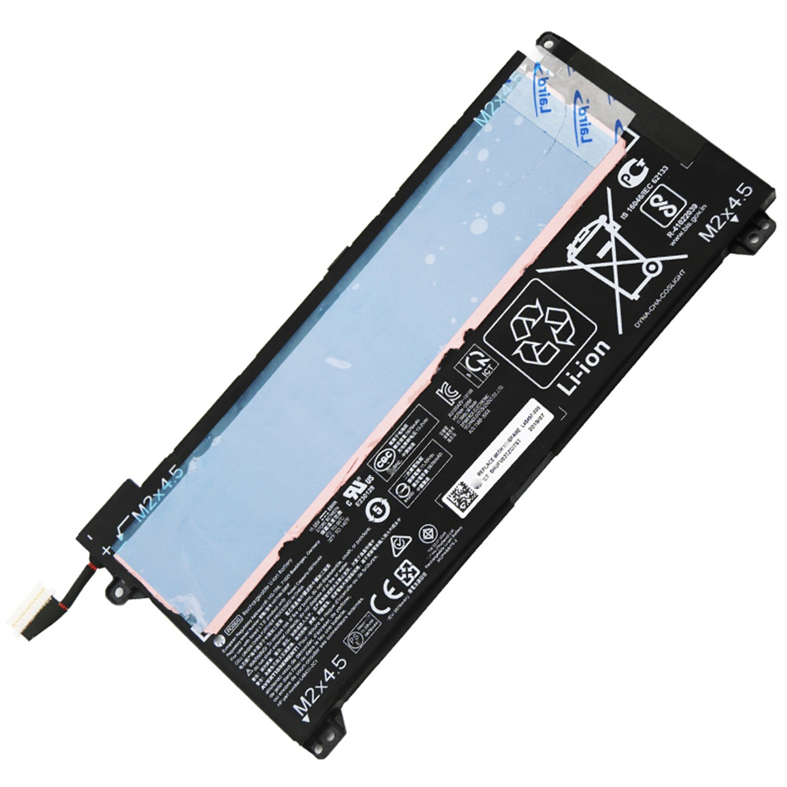 PG06XL 電池・HPノートパソコン互換 OMEN 5 Air 6 Air 15-dh 15-dh0006TX TPN-C143 HSTNN-DB9F PG06XL 69Wh/5676mAh 交換用