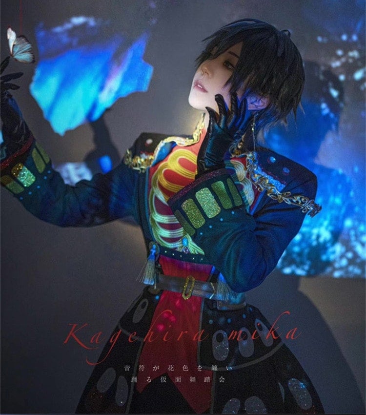 あんさんぶるスターズ 暗闇の君 影片みか コスプレ衣装 コスチューム ハロウィン 装服 仮装期間限定30％