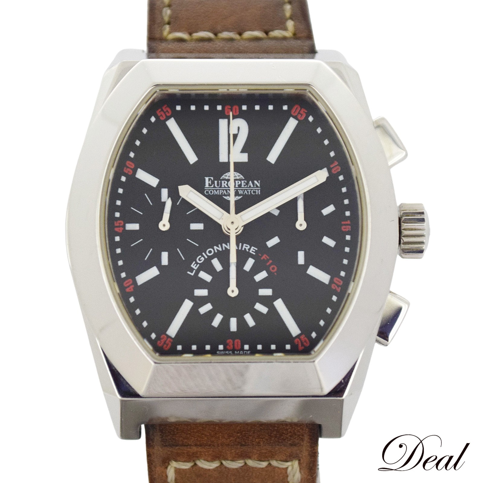 SALE ヨーロピアンカンパニーウォッチ レジョネール クロノ LF10ST4051 メンズ 腕時計