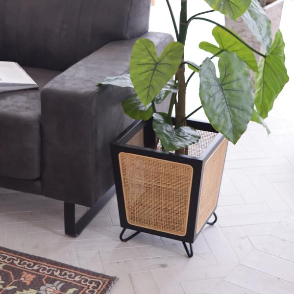 プランンターカバー おしゃれ 北欧 ナチュラル カントリー アジアン 脚付き 鉢カバー 観葉植物 インテリア グリーン スタイリッシュ リビング 玄関 寝室