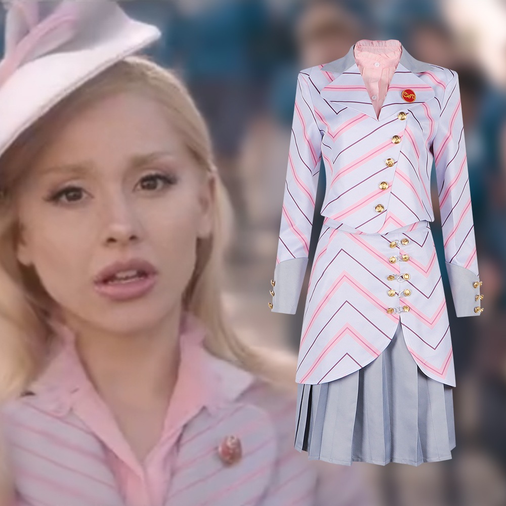 【速達!】魔法の悪魔女コスプレハロウィンの魔女グリンダコスプレ映画コスプレ衣装