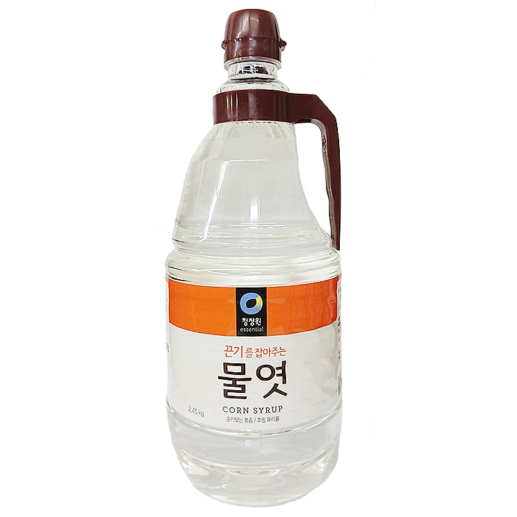 「BOX販売」　水飴　2.45Lｘ1箱（6本入）　みずあめ　調味料　業務用　韓国食品　食材料　청정원 물엿