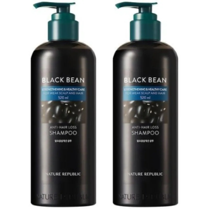 黒豆脱毛防止シャンプー 520ml (2個)