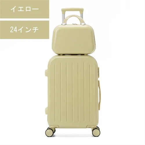 スーツケース ダイヤルロック キャスター キャリーバッグ キャリーケース シンプル バッグ ファスナー 旅行 ビジネス出張 おしゃれ かわいい 超軽量