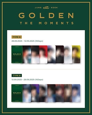 ジョングク golden 展示会トレカ