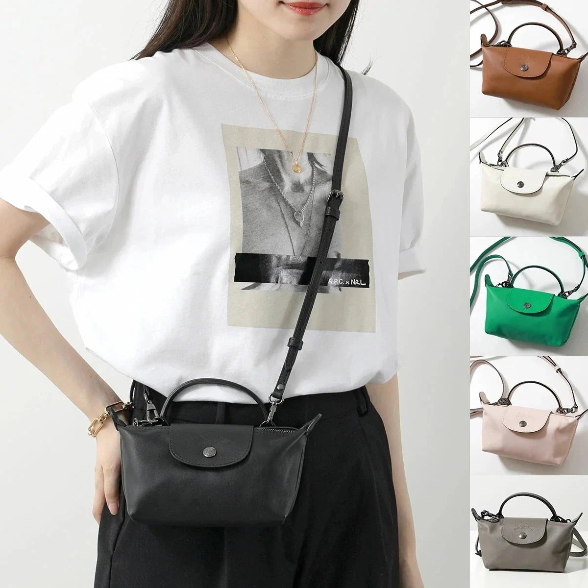 Longchamp ロンシャン ショルダーバッグ Le Pliage Xtra XS ル プリアージュ エクストラ 34205 987 レディース ポーチ ミニ