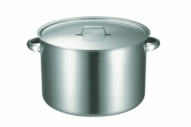 本間製作所 仔犬印 19-0電磁対応IH 半寸胴鍋（蓋付） 目盛付 28cm 9,181円