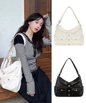 Qoo10 ILLIGO RUBY STUD BAG ショルダーバ