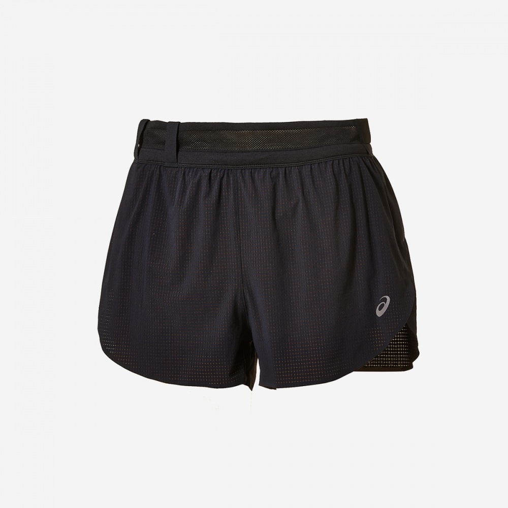 アシックスレディースメタランスプリットショーツ 2012C858-パフォーマンスブラック