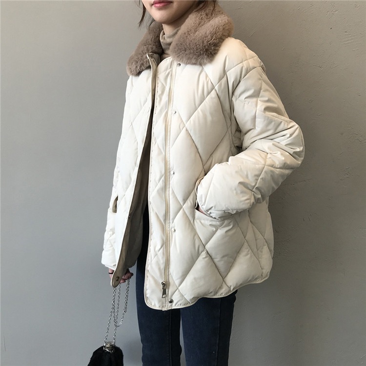 韓国ファッション コート トップス カジュアル ヤングスタイル コットン レディース 5,543円