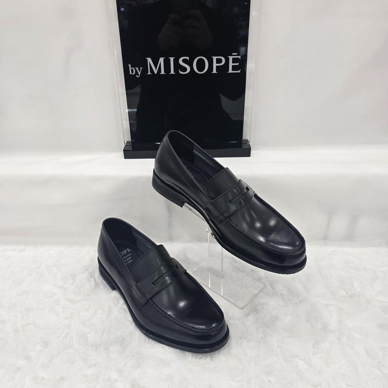 By 男性クラシックペニーローファー 122HT219SP003 BLACK 3 JJ