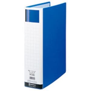ジョインテックス パイプ式ファイル両開きSE青10冊D176J-10BL