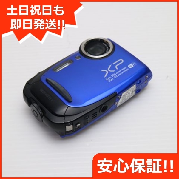 美品 FinePix XP70 ブルー デジカメ FUJIFILM 114