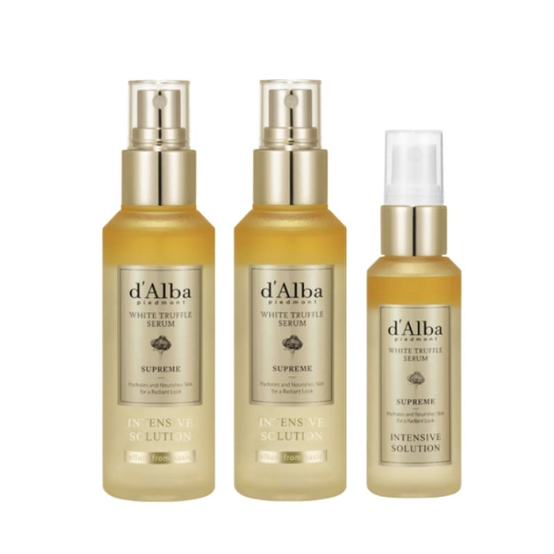 ダルバ ホワイト トリュフ スープリーム インテンシブ セラム 100ml x 2p + スープリーム セラム 50ml セット