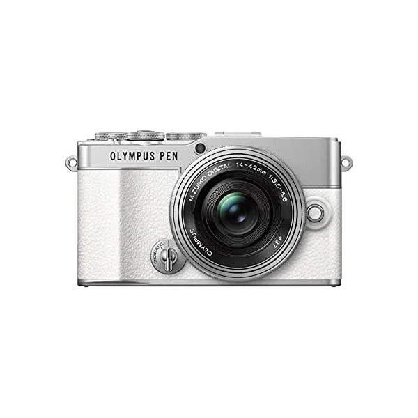 【中古】OLYMPUS PEN E-P7 14-42mm EZレンズキット ホワイト