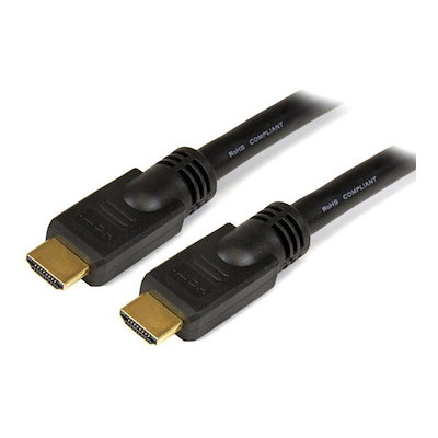 StarTech HDMM10M ブラック [ハイスピードHDMIケーブル (10m/4K30Hz/HDMI(オス)-HDMI(オス))]