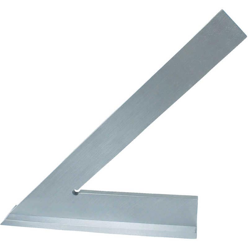 大西測定　角度付台付定規(45度)　156A100