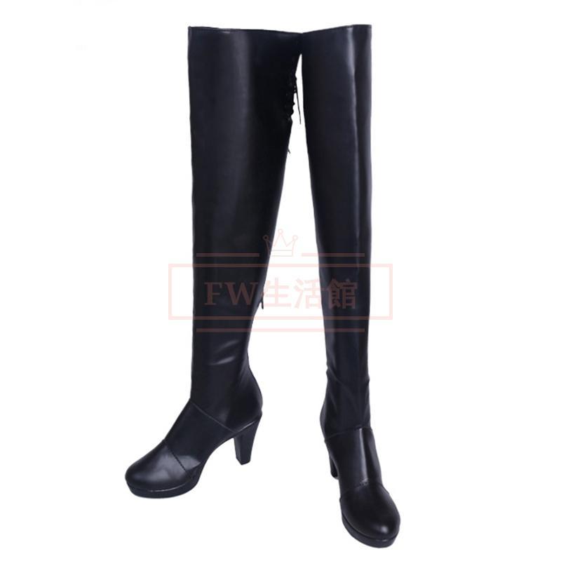 【新品開催 即納】NieR Automata ニーア オートマタ 2B ヨルハ二号B型 コスプレ靴 コスプレブーツ cos靴 仮装 変装 コスチューム