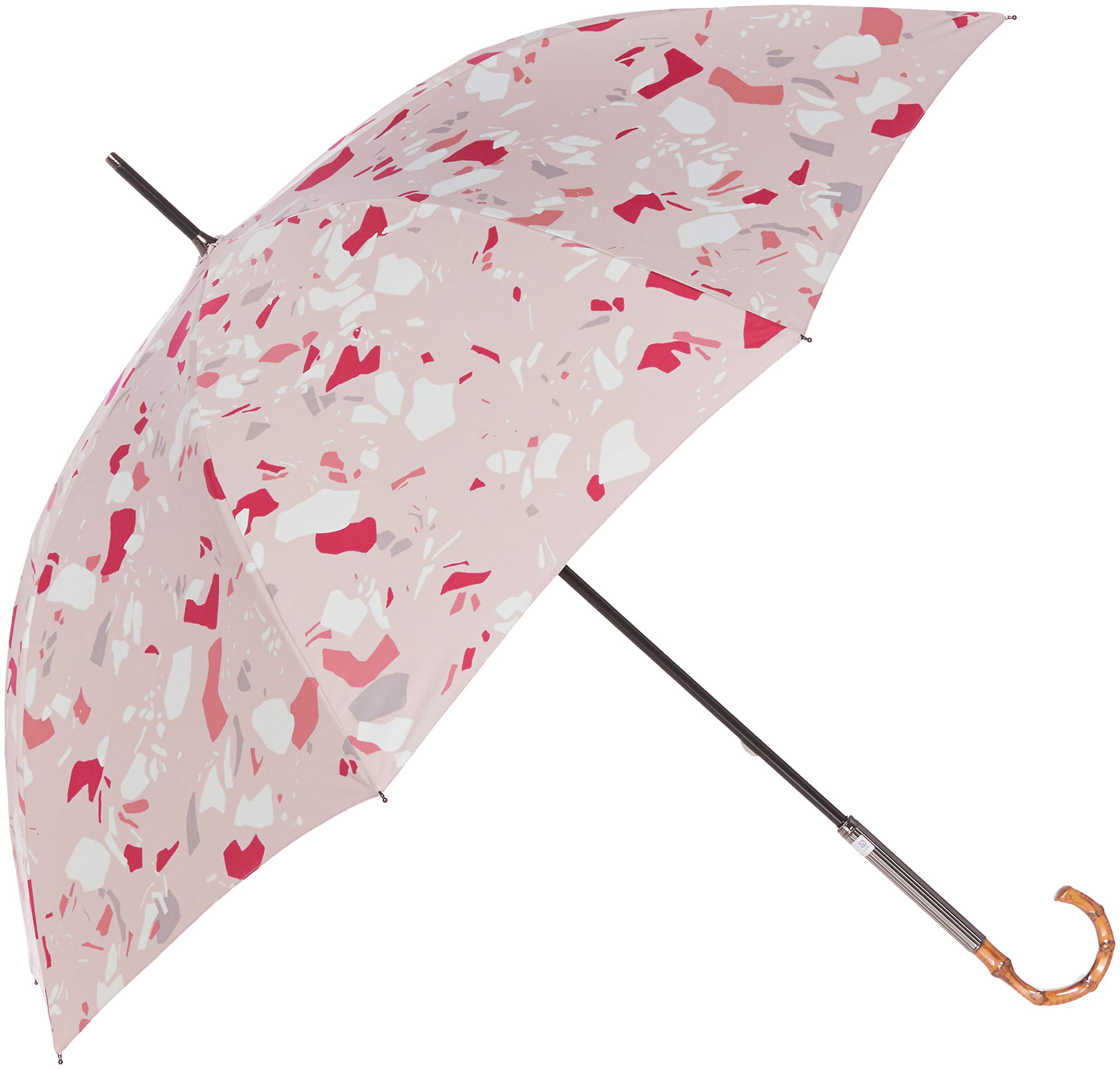 [ジルスチュアート] AURORA(オーロラ) 1JI 11037-37 テラゾープリントオールシーズン傘 長傘 レディース グレイッシュピンク 日本 親骨58 (FREE サイズ)