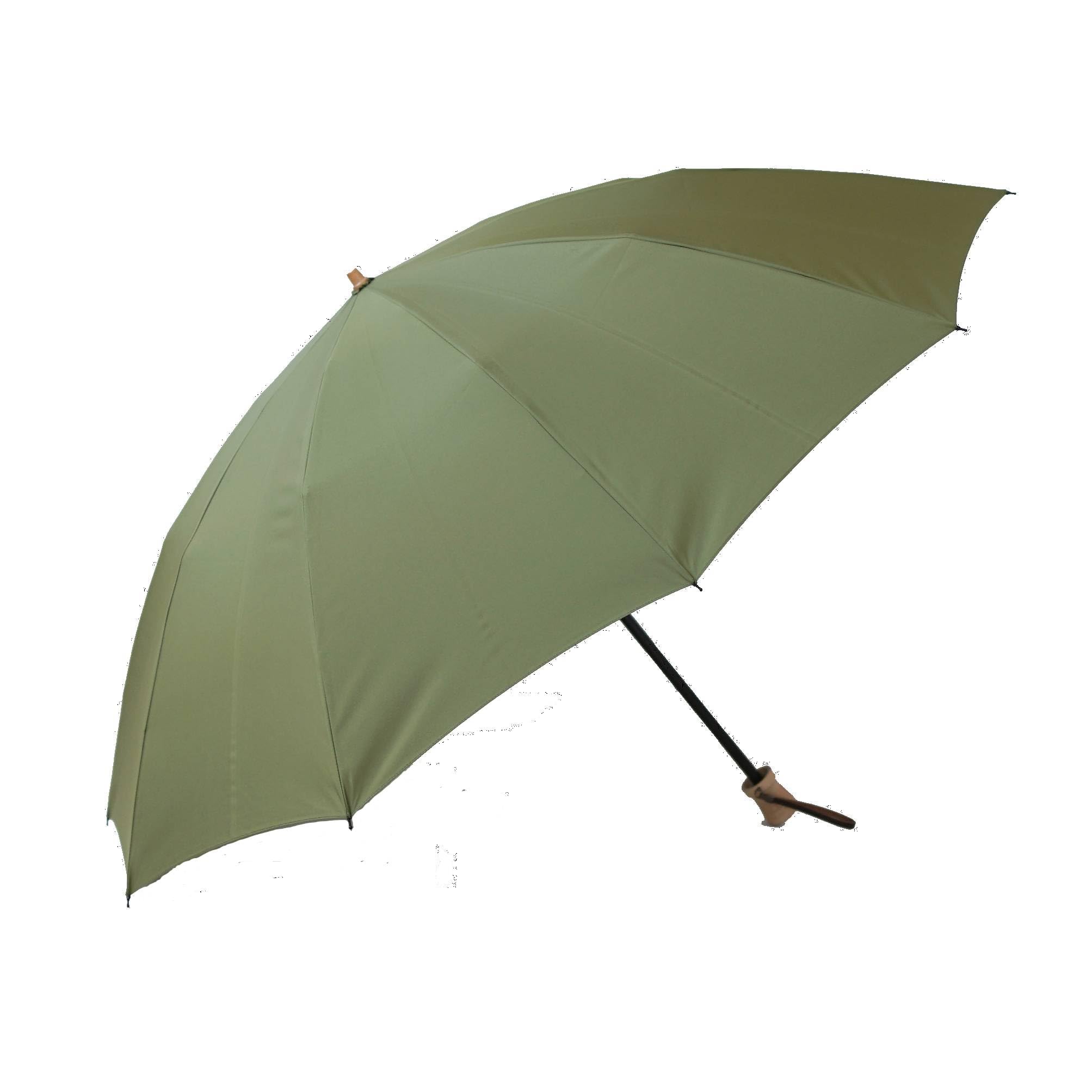 日本製 ミラトーレ 60 10本骨 畳まずに持てる折り畳み傘 メンズ レディース 超撥水生地 大きい 風に強い 長傘にもなる 2段折りたたみ傘 傘専門店 小宮商店 折60×10本