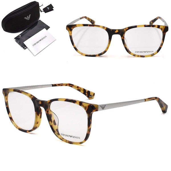 メガネ 眼鏡 フレームのみ 0EA3153F 5767 53 アジアンフィット レディース ブロンド ハバナ