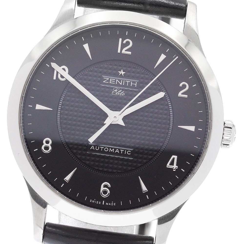 ゼニス ZENITH 03.1125.679 クラスエリート 自動巻き メンズ 良品 箱・保証書付き_904784【中古】 246,900円